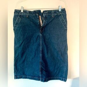 VTG Lucky Brand Gene Montesano jean skirt